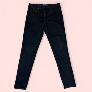 Democracy Ab Solution Jeans Size 6 Dark Wash black slimming Stretch Women’s